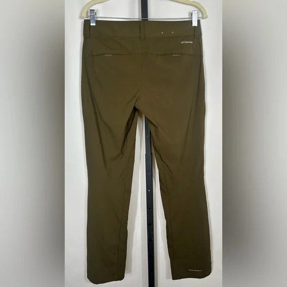 NWOT Columbia Women's Saturday Trail Stretch Pant in Army Green Size 8 - Picture 8 of 13